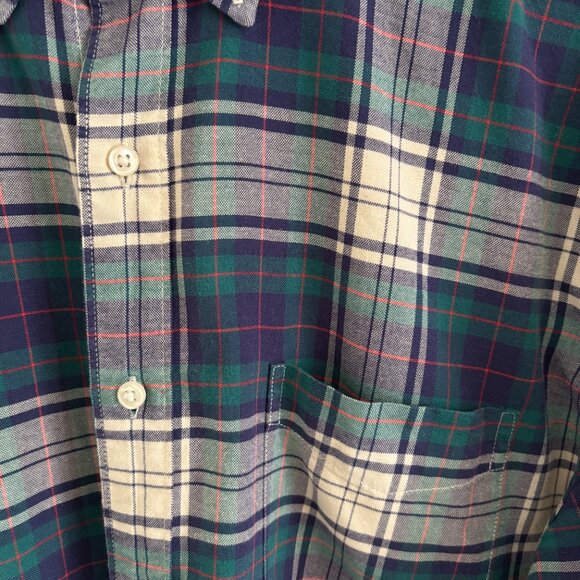J.Crew Organic Plaid Button Down - Picture 8 of 9